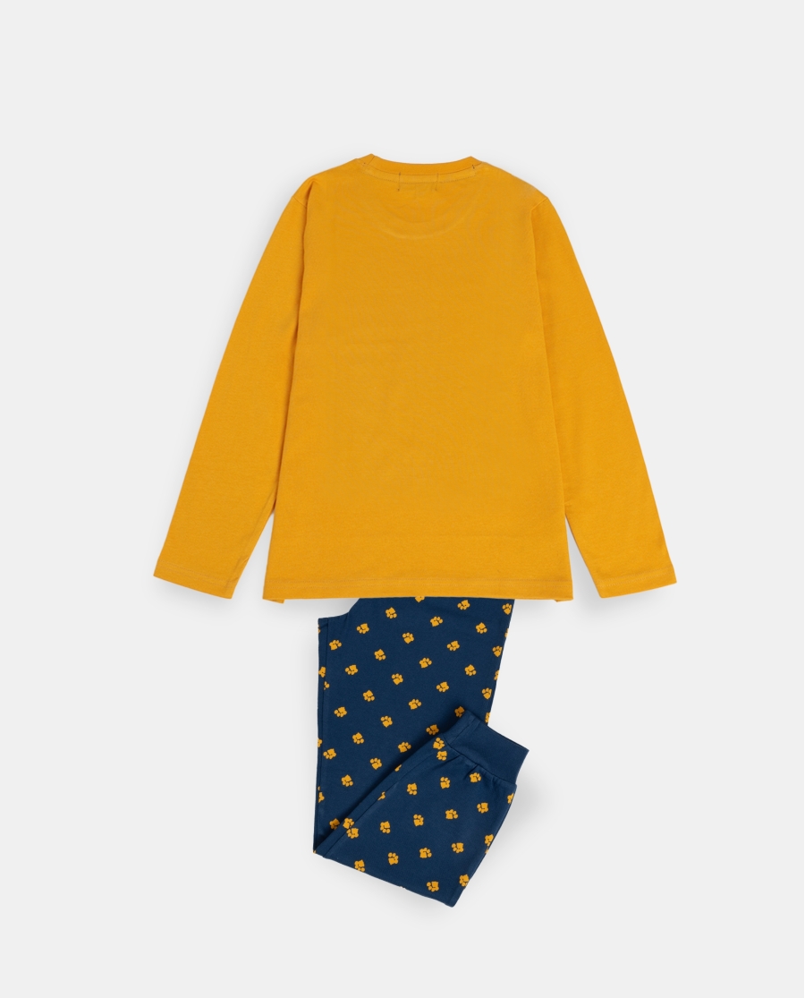 PADDINGTON Pijama Manga Larga Paw para Niño OCRE