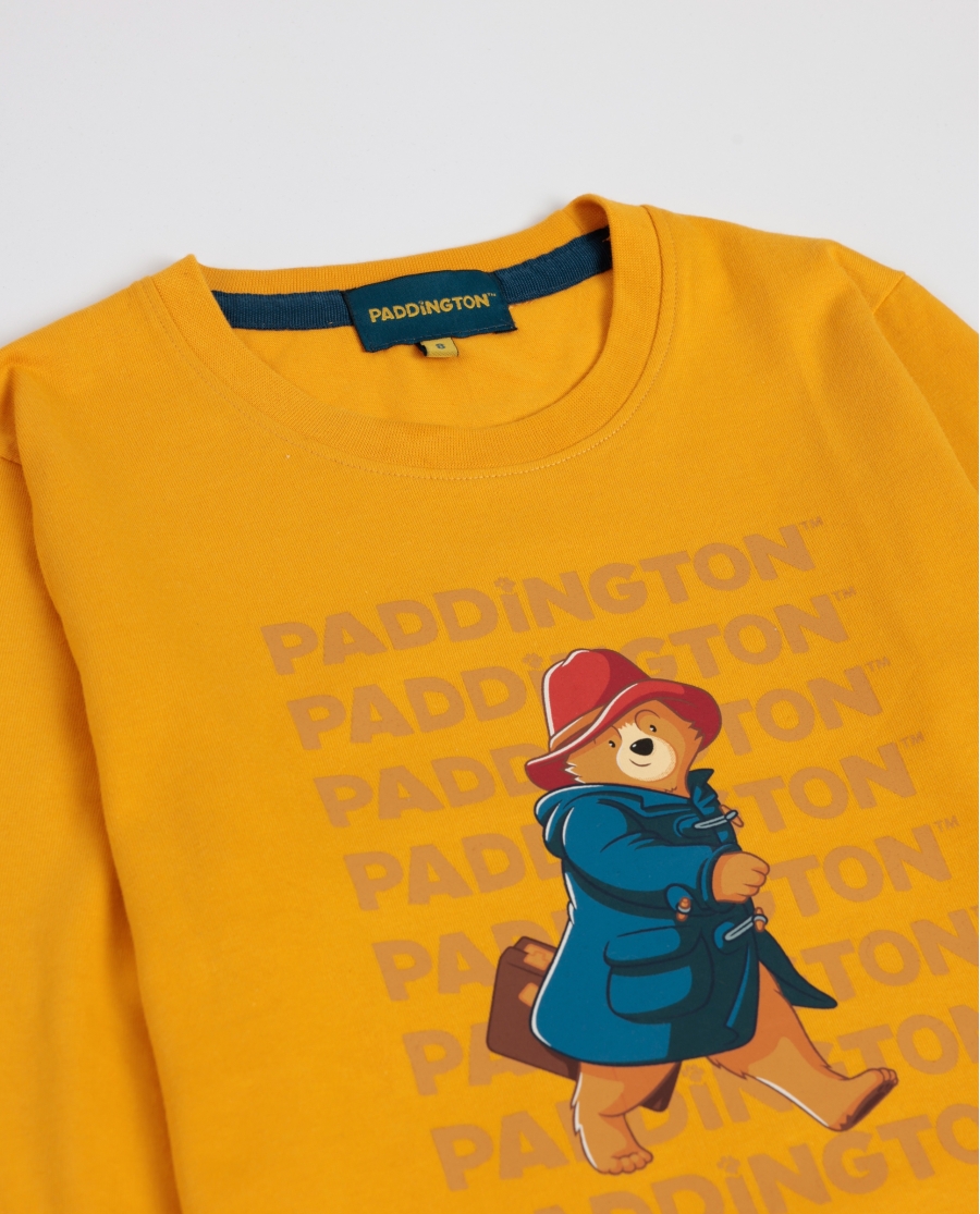 PADDINGTON Pijama Manga Larga Paw para Niño OCRE
