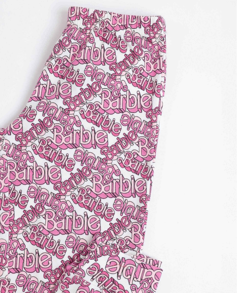 BARBIE Pijama Manga Larga Chic para Niña CRUDO BARBIE Pijama Manga Larga Chic para Niña CRUDO