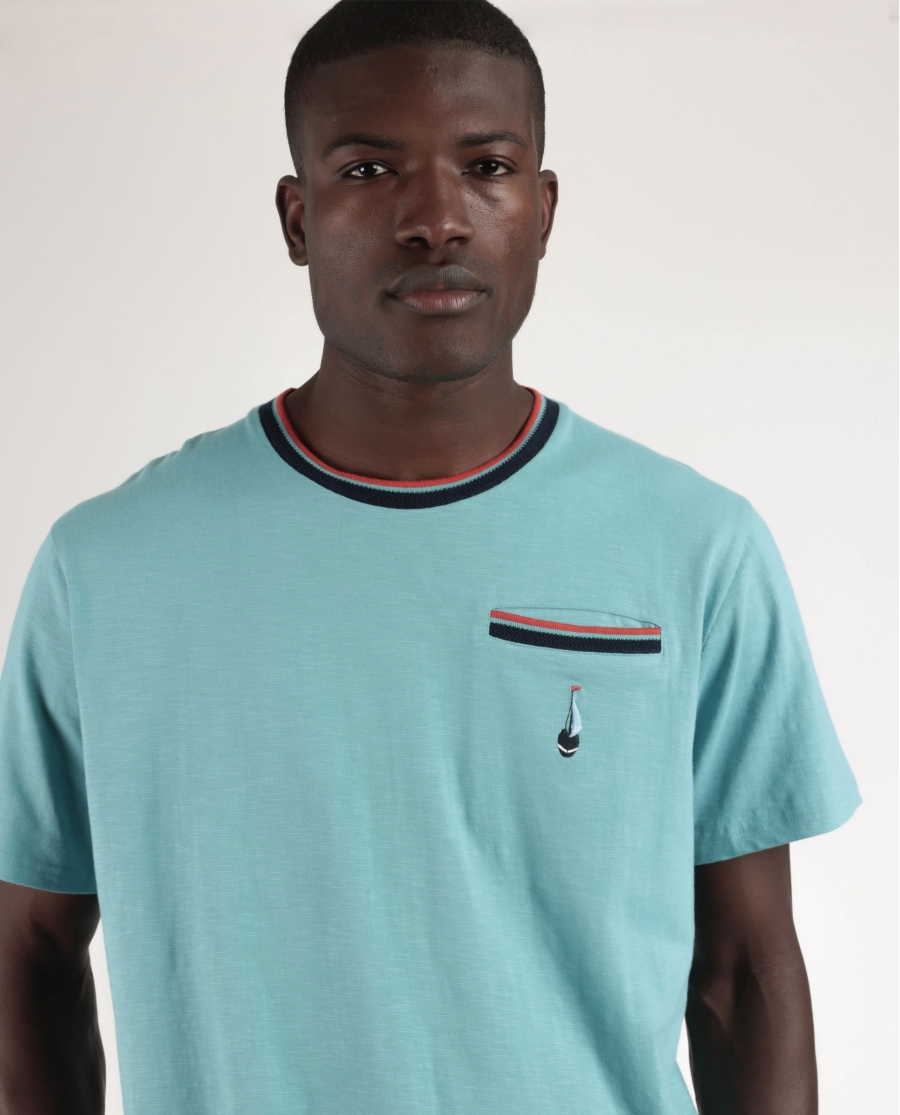 ADMAS Pijama Manga Corta Boat Race para Hombre AZUL ADMAS Pijama Manga Corta Boat Race para Hombre AZUL