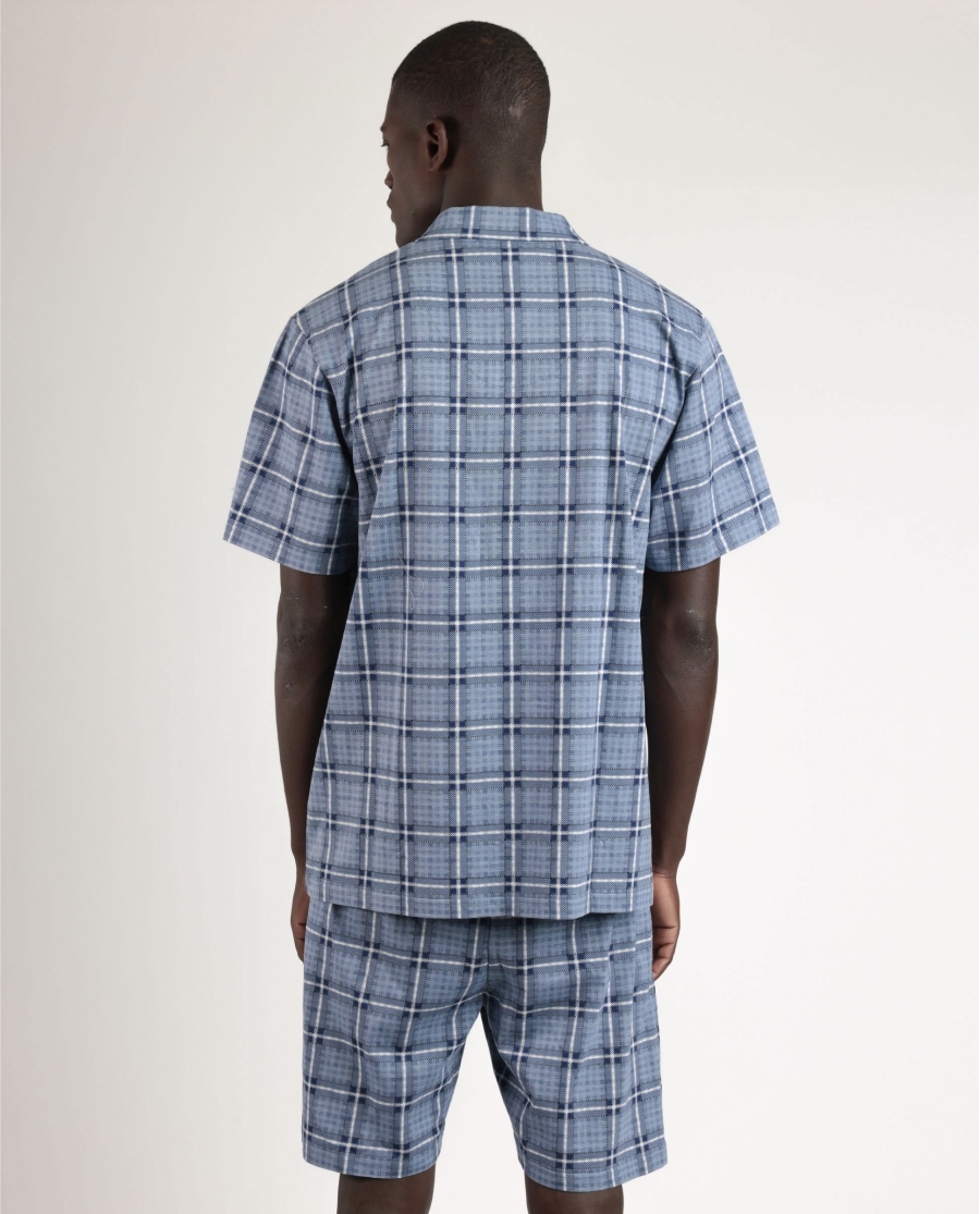 ADMAS Pijama Abierto Manga Corta Important Discover Bicycle para Hombre AZUL ADMAS Pijama Abierto Manga Corta Important Discover Bicycle para Hombre AZUL