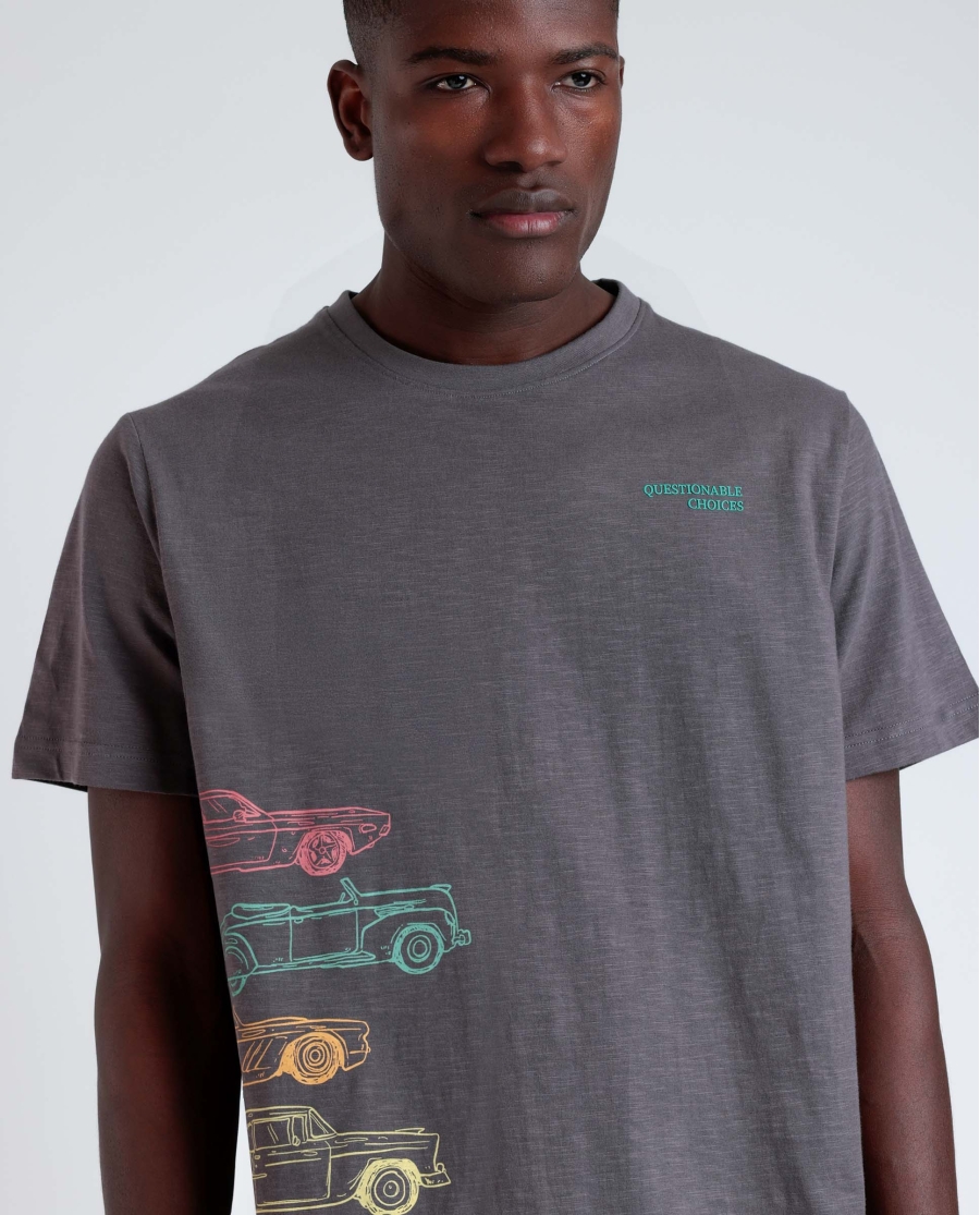 ADMAS Pijama Manga Corta Generals para Hombre GRIS