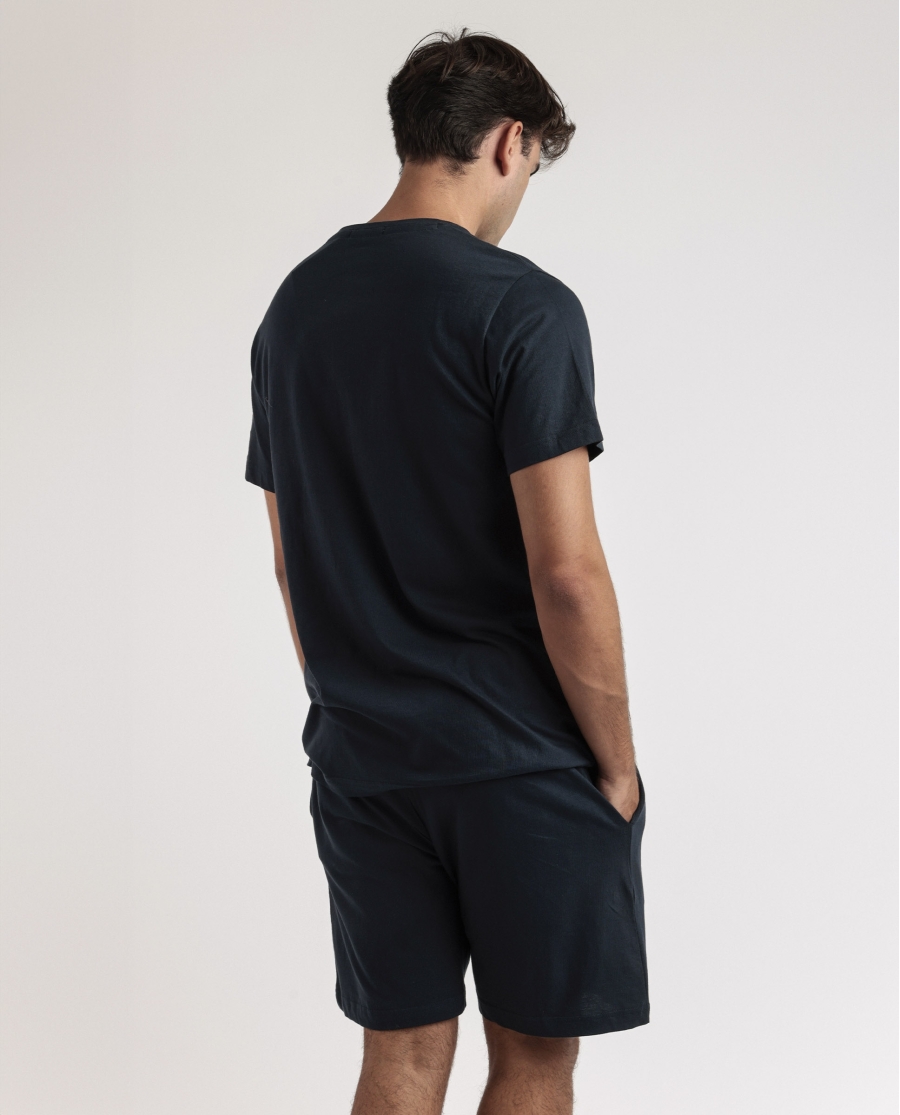 ADMAS Pijama Manga Corta Generals para Hombre MARINO