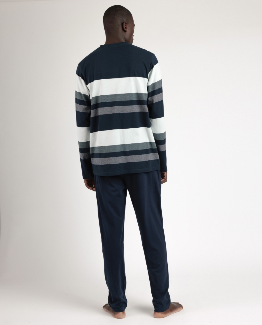 ADMAS Pijama Manga Larga New York City para Hombre AZUL ADMAS Pijama Manga Larga New York City para Hombre AZUL