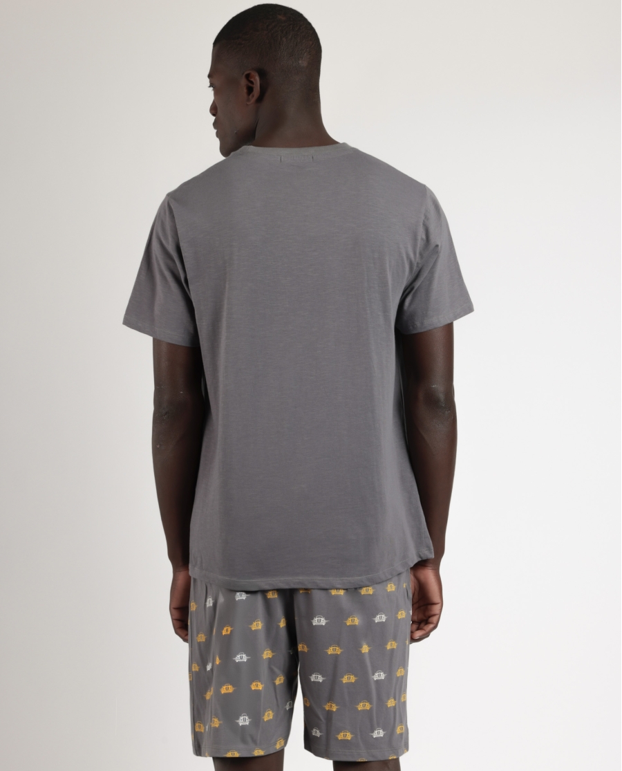 LOIS Pijama Manga Corta Generals para Hombre GRIS LOIS Pijama Manga Corta Generals para Hombre GRIS