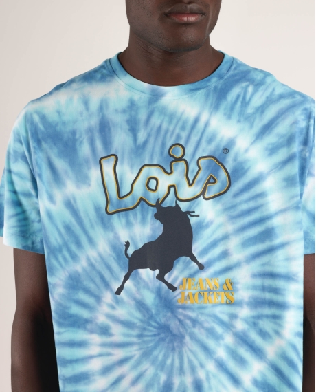 LOIS Pijama Manga Corta Generals para Hombre AZUL 2