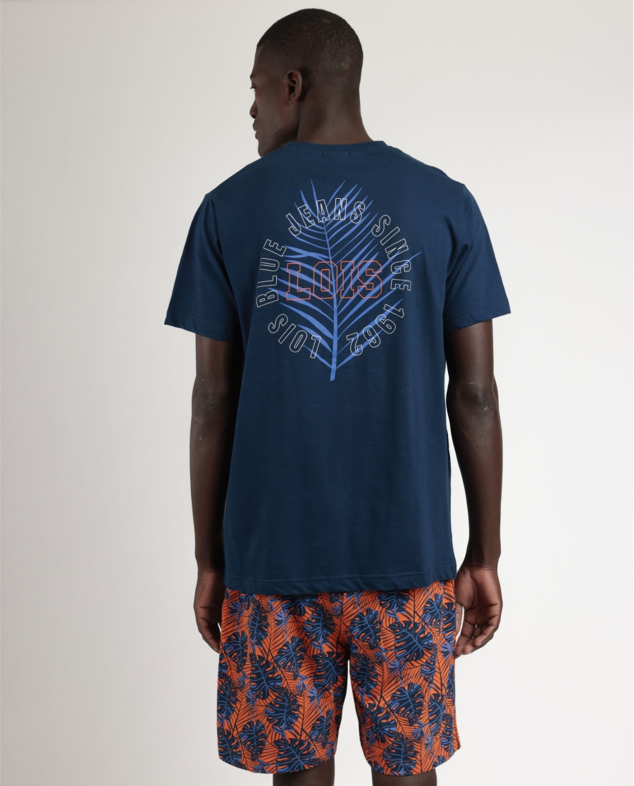 LOIS Pijama Manga Corta Generals para Hombre MARINO LOIS Pijama Manga Corta Generals para Hombre MARINO
