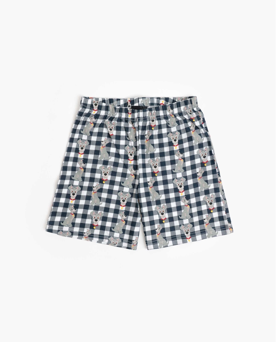 DISNEY Pijama Manga Corta Lady And The Tramp para Niño AZUL