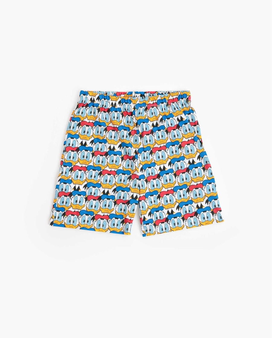 DISNEY Pijama Manga Corta Donald Vintage para Niño AZUL
