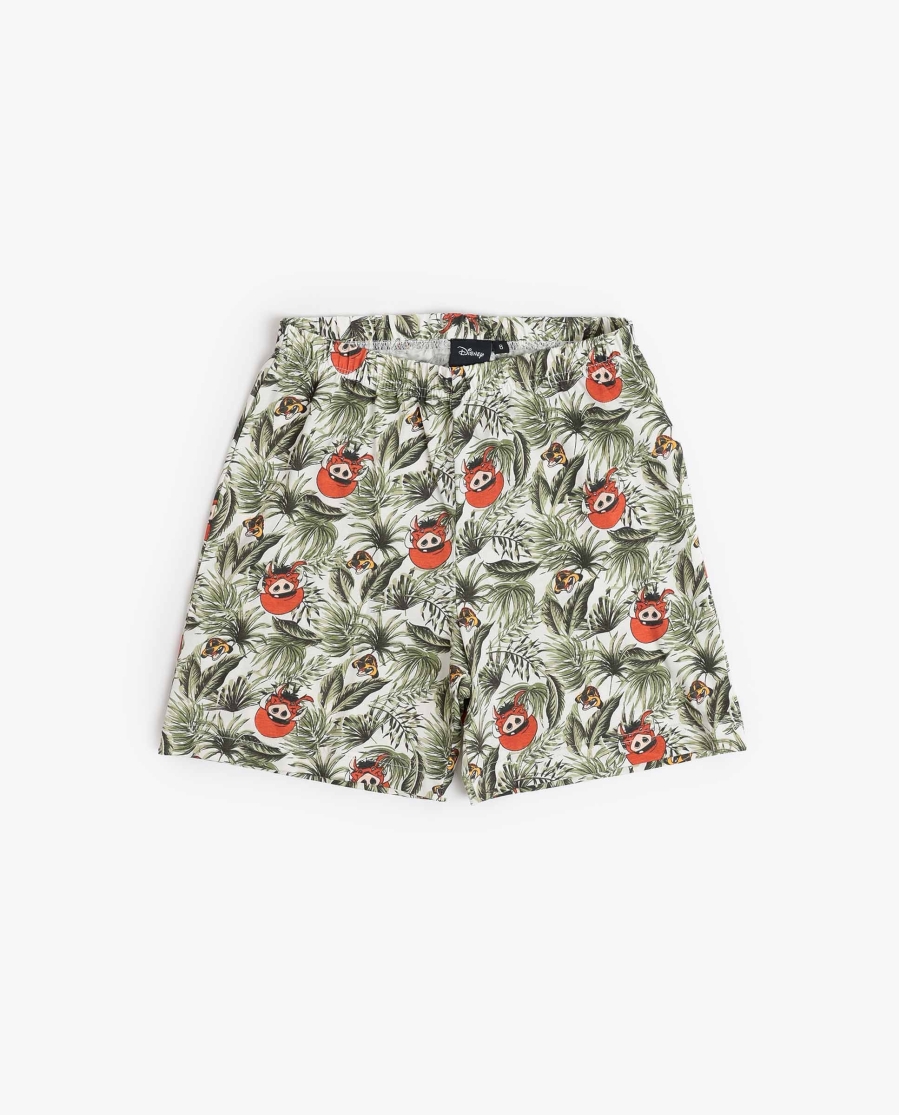 DISNEY Pijama Manga Corta Timon & Pumbaa para Niño CAQUI DISNEY Pijama Manga Corta Timon & Pumbaa para Niño CAQUI