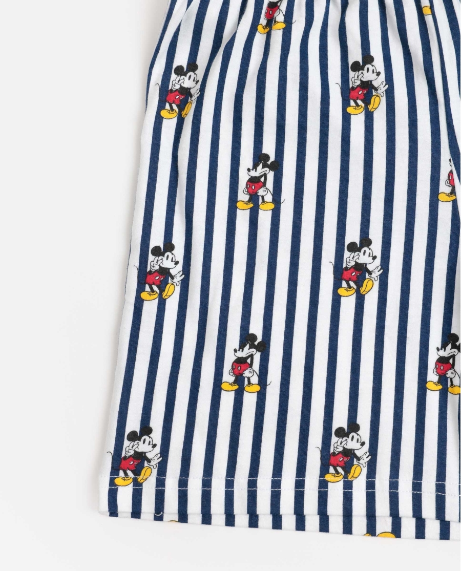 DISNEY Pijama Manga Corta Mickey Ny Summer para Niño AZUL DISNEY Pijama Manga Corta Mickey Ny Summer para Niño AZUL
