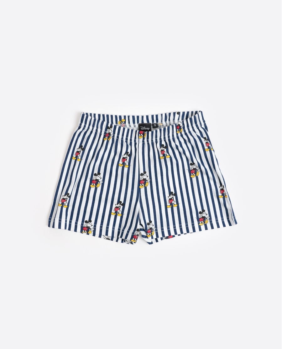 DISNEY Pijama Sin Mangas Mickey Ny Summer para Niña ROJO