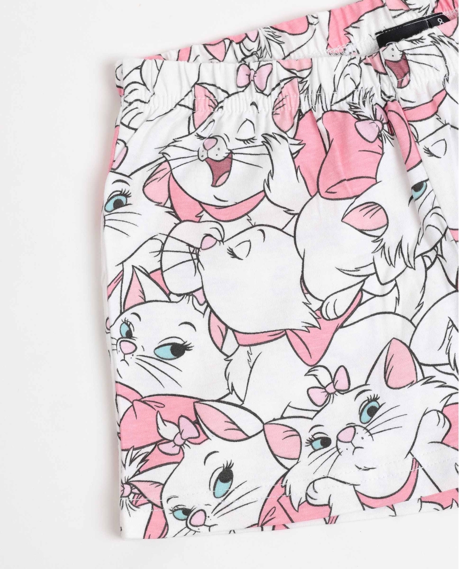 DISNEY Pijama Manga Corta Sleepy Marie para Niña ROSA DISNEY Pijama Manga Corta Sleepy Marie para Niña ROSA