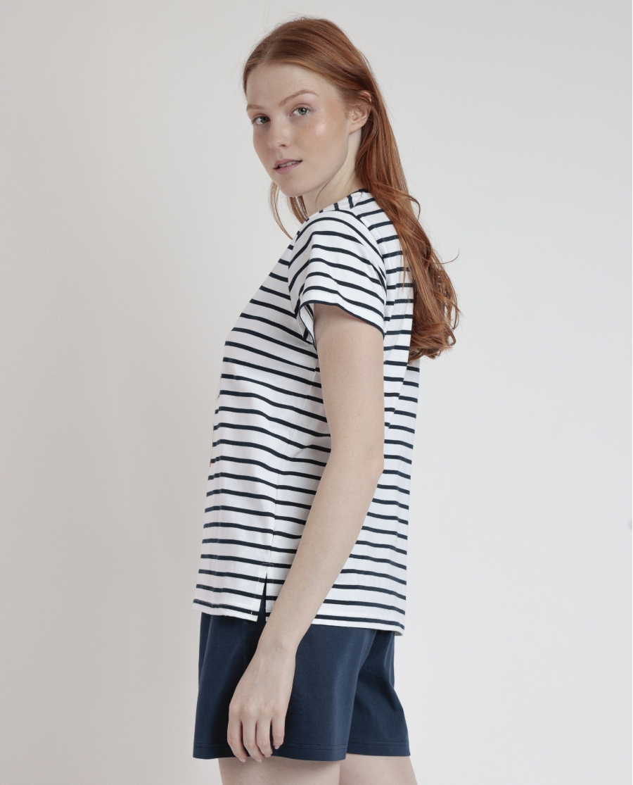 DISNEY Pijama Manga Corta Generals para Mujer MARINO DISNEY Pijama Manga Corta Generals para Mujer MARINO