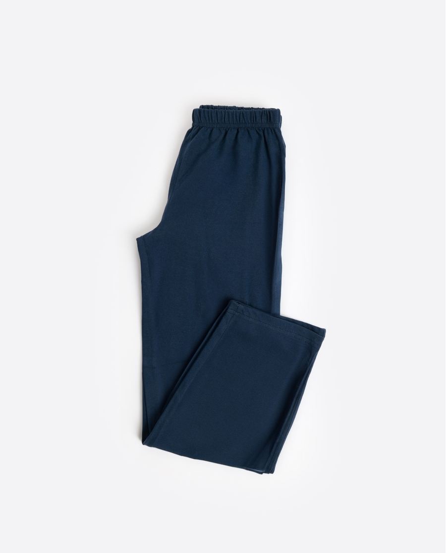 DISNEY Pijama Manga Larga Mickey Patch para Niña MARINO