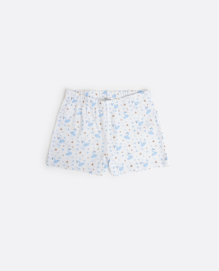 ADMAS Pijama Manga Corta Dancing With Swans para Niña AZUL ADMAS Pijama Manga Corta Dancing With Swans para Niña AZUL