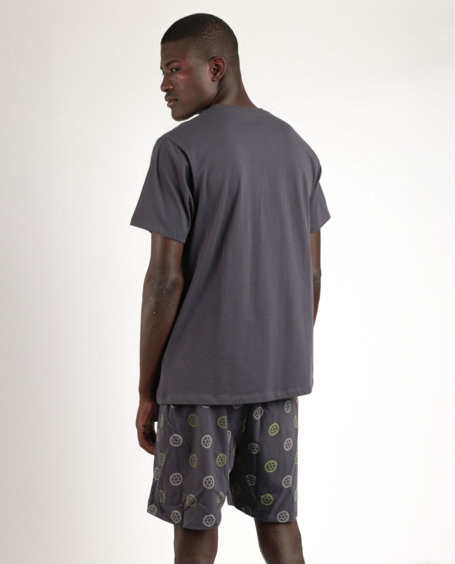 STAR WARS Pijama Manga Corta Neon Galactic Empire para Hombre MARENGO STAR WARS Pijama Manga Corta Neon Galactic Empire para Hombre MARENGO