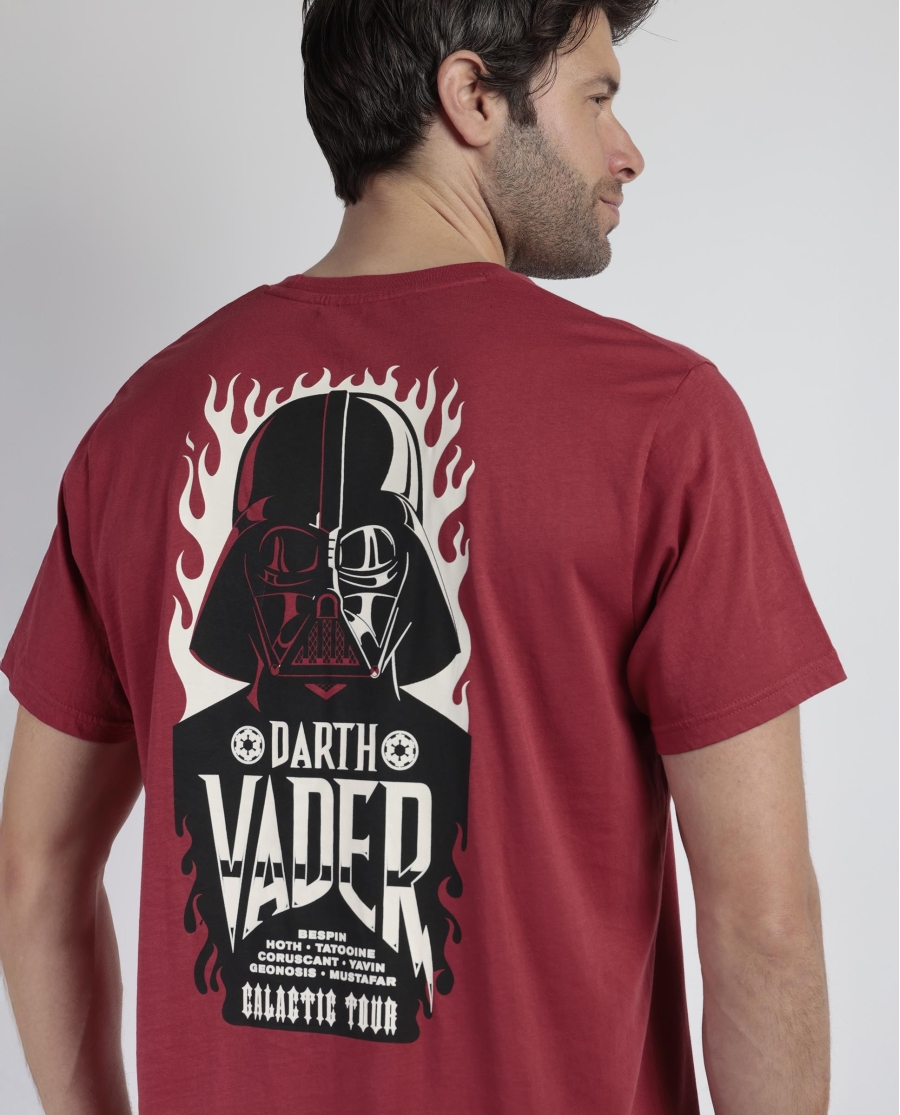 STAR WARS Pijama Manga Corta Generals para Hombre BURDEOS STAR WARS Pijama Manga Corta Generals para Hombre BURDEOS