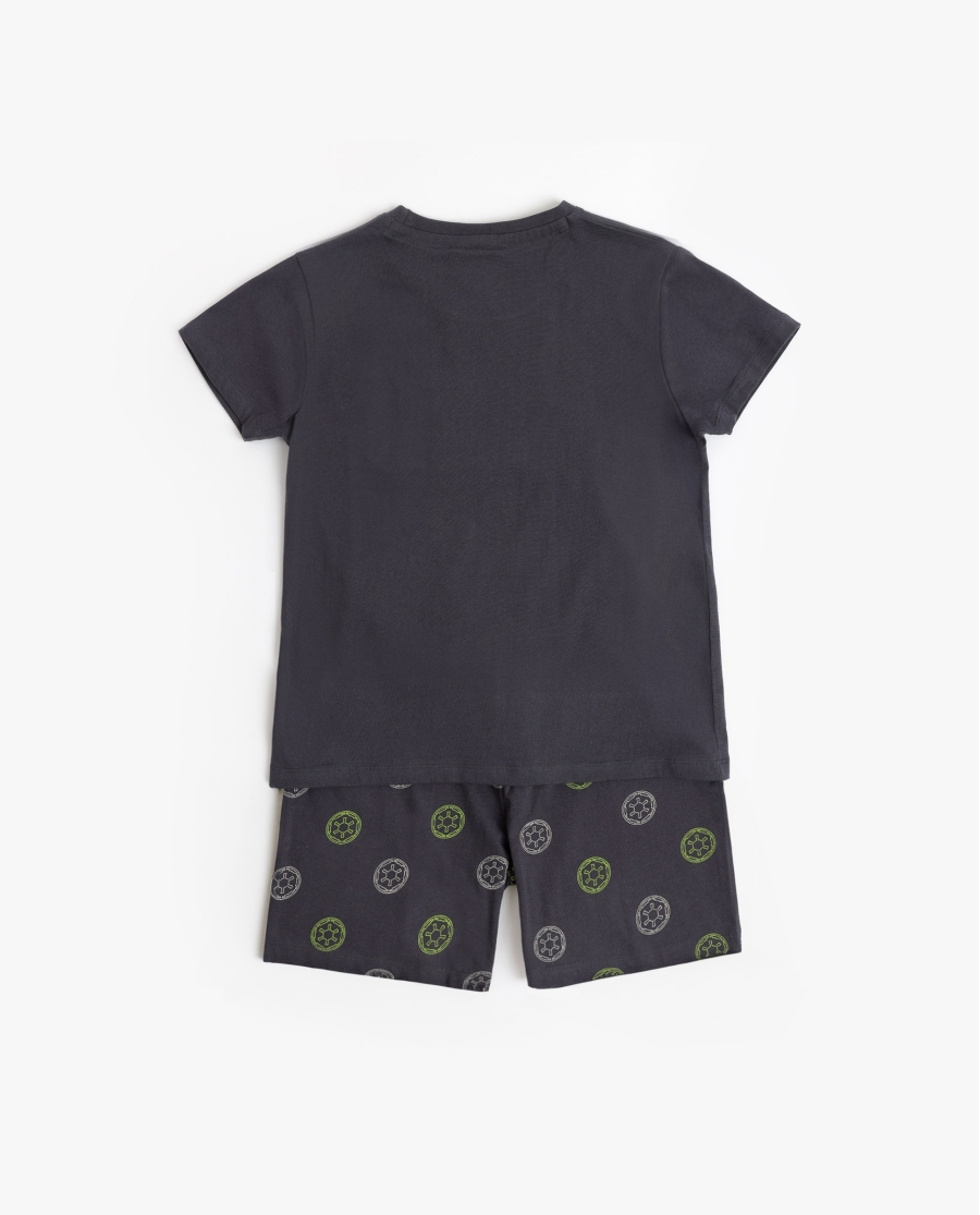 STAR WARS Pijama Manga Corta Neon Galactic Empire para Niño MARENGO STAR WARS Pijama Manga Corta Neon Galactic Empire para Niño MARENGO