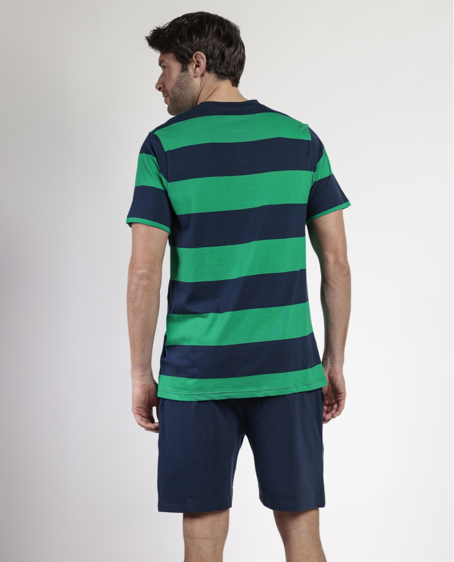 PADDINGTON Pijama Manga Corta Rugby Paws para Hombre MARINO PADDINGTON Pijama Manga Corta Rugby Paws para Hombre MARINO