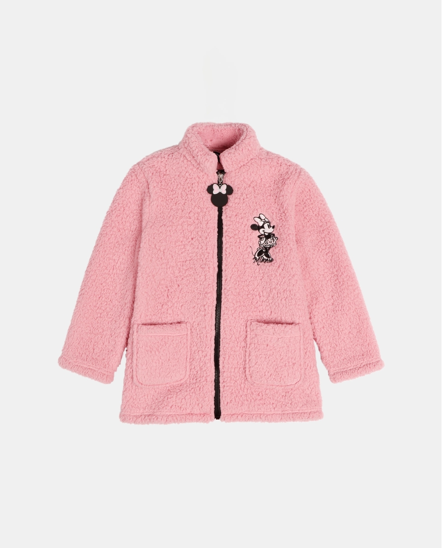 DISNEY Bata Manga Larga Calentita Minnie Posh para Niña ROSA DISNEY Bata Manga Larga Calentita Minnie Posh para Niña ROSA