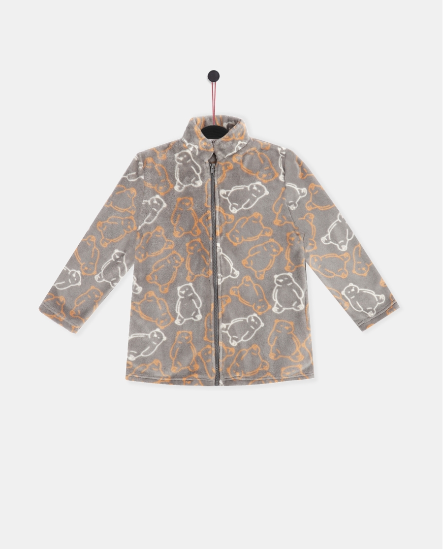 ADMAS Bata Manga Larga Calentita Warm Hugs para Niña GRIS ADMAS Bata Manga Larga Calentita Warm Hugs para Niña GRIS