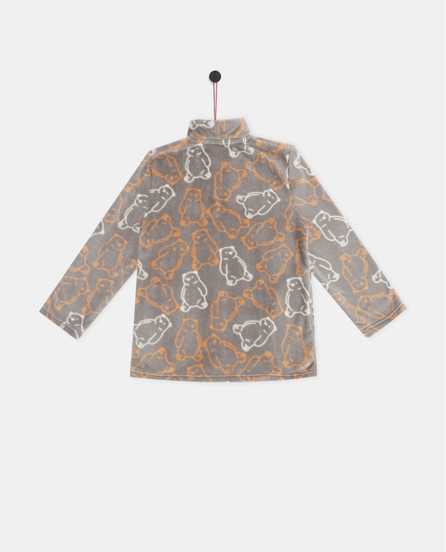 ADMAS Bata Manga Larga Calentita Warm Hugs para Niña GRIS ADMAS Bata Manga Larga Calentita Warm Hugs para Niña GRIS