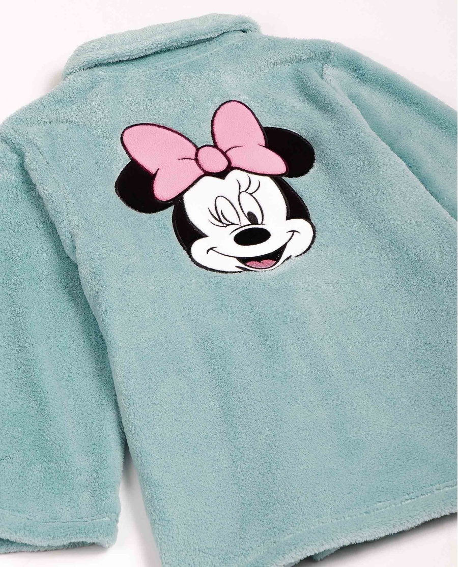 DISNEY Bata Manga Larga Calentita All Over Minnie para Niña TURQUESA DISNEY Bata Manga Larga Calentita All Over Minnie para Niña TURQUESA