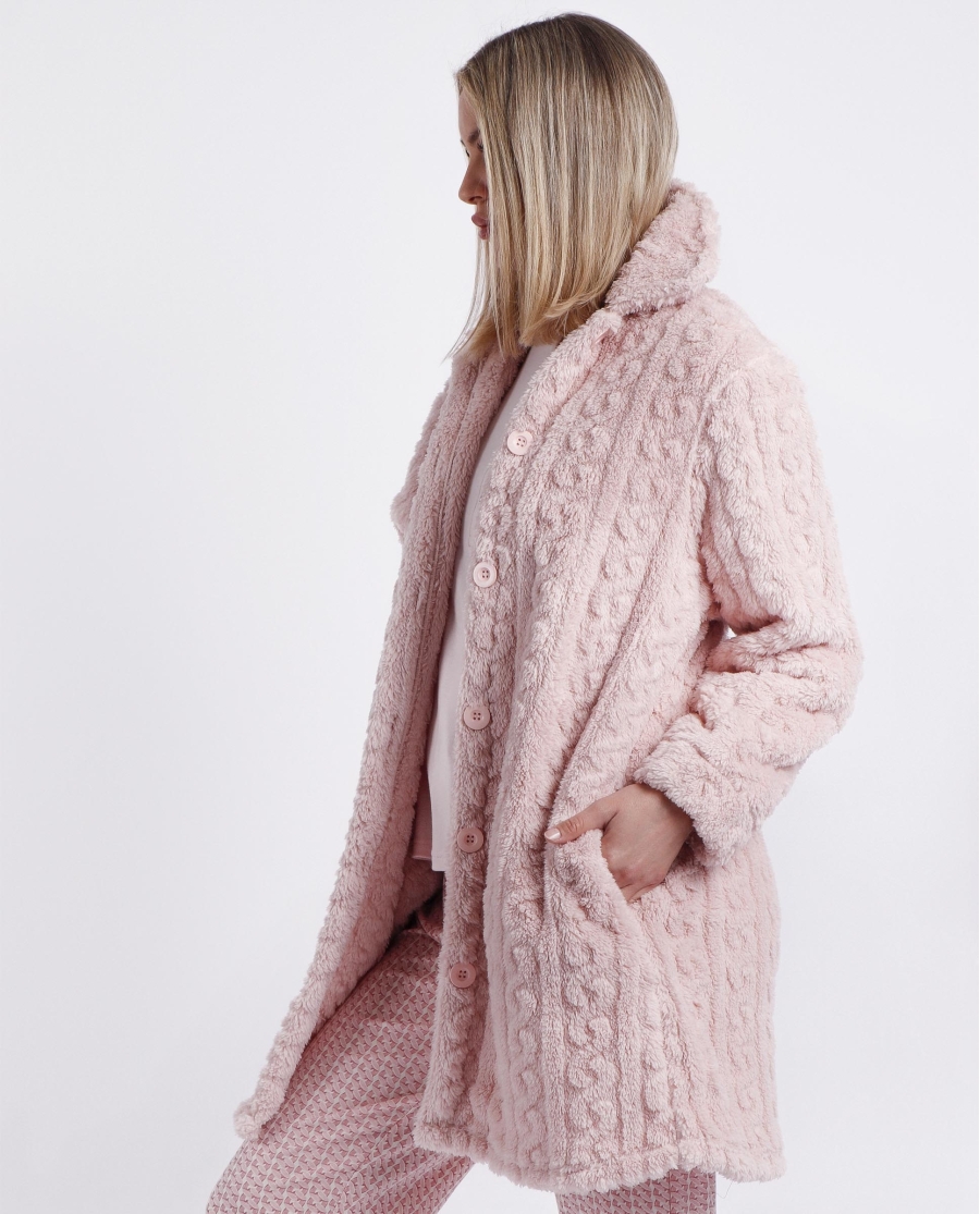 ADMAS GARDEN Bata Manga Larga Calentita Chains para Mujer PETALO ADMAS GARDEN Bata Manga Larga Calentita Chains para Mujer PETALO