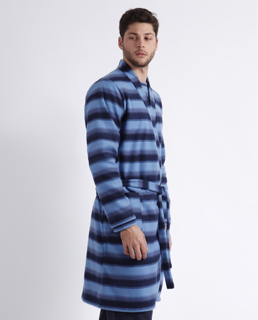 ADMAS Bata Manga Larga Calentita In The Sky para Hombre AZUL ADMAS Bata Manga Larga Calentita In The Sky para Hombre AZUL