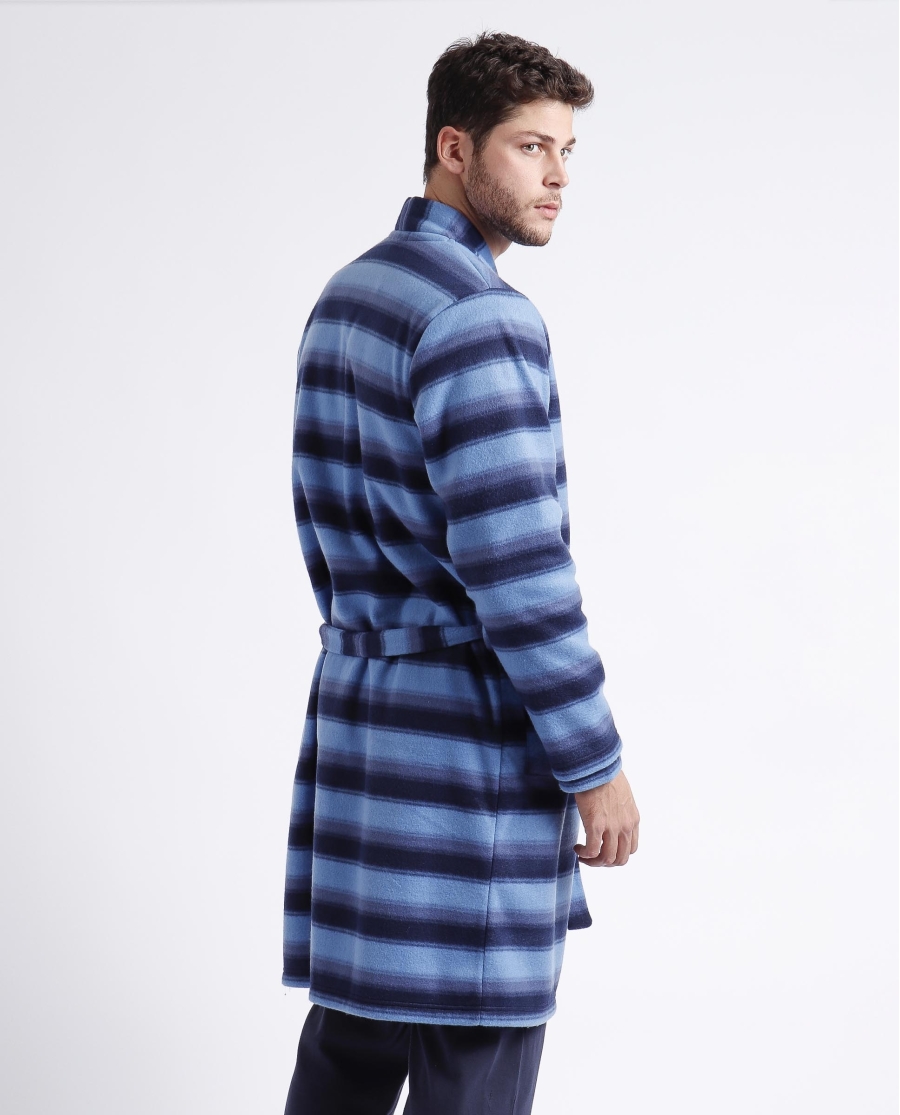 ADMAS Bata Manga Larga Calentita In The Sky para Hombre AZUL ADMAS Bata Manga Larga Calentita In The Sky para Hombre AZUL