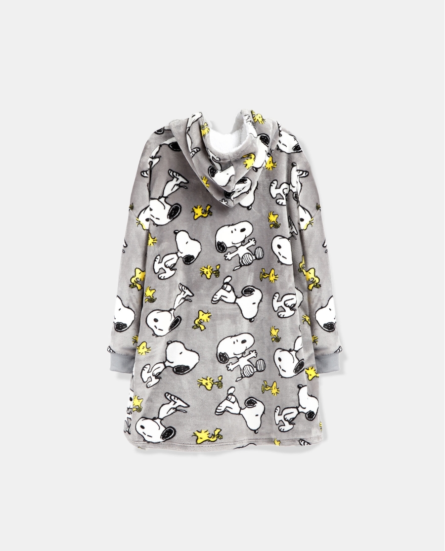 PEANUTS Batamanta Manga Larga Calentita Naps para Niña GRIS PEANUTS Batamanta Manga Larga Calentita Naps para Niña GRIS