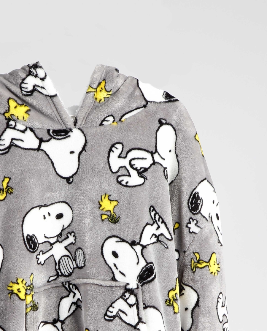 PEANUTS Batamanta Manga Larga Calentita Naps para Niña GRIS PEANUTS Batamanta Manga Larga Calentita Naps para Niña GRIS