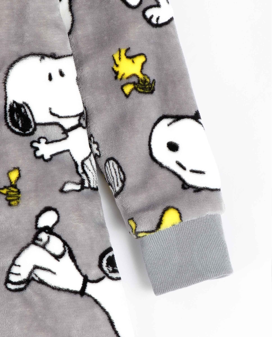 PEANUTS Batamanta Manga Larga Calentita Naps para Niña GRIS PEANUTS Batamanta Manga Larga Calentita Naps para Niña GRIS