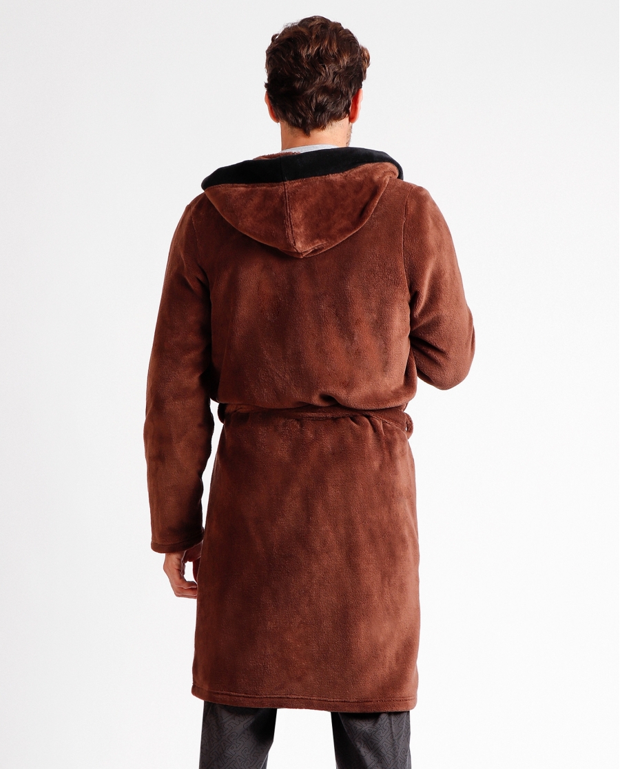 STAR WARS Bata Manga Larga Calentita Star Wars para Hombre MARRON STAR WARS Bata Manga Larga Calentita Star Wars para Hombre MARRON