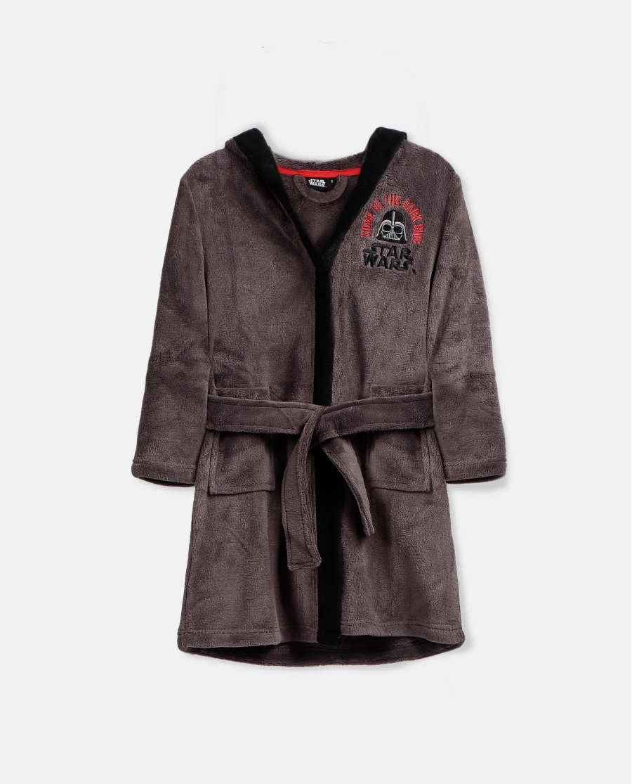 STAR WARS Bata Manga Larga Calentita Star Wars para Niño GRIS STAR WARS Bata Manga Larga Calentita Star Wars para Niño GRIS