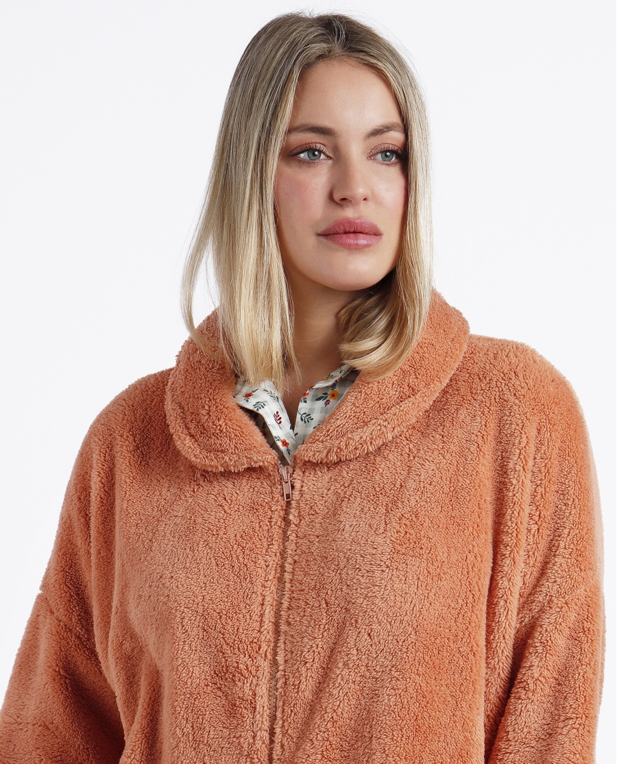 ADMAS Chaqueta Manga Larga Calentita Corel para Mujer PEACH