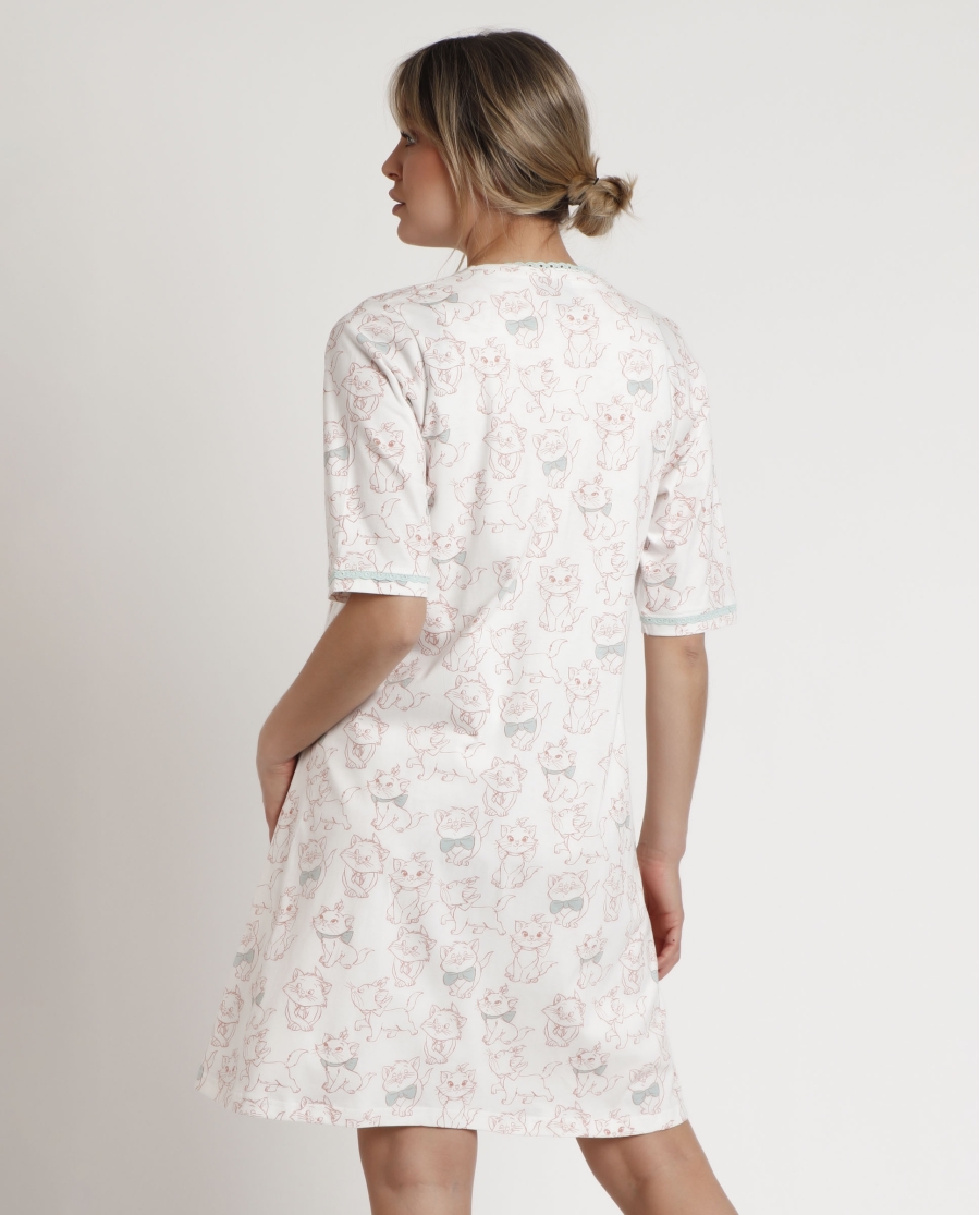 DISNEY Bata Manga Larga Maternity Wonder Mum para Mujer AQUA DISNEY Bata Manga Larga Maternity Wonder Mum para Mujer AQUA