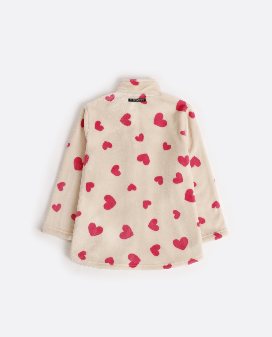 SANTORO GORJUSS Bata Manga Larga Calentita Carousel para Niña ROSA SANTORO GORJUSS Bata Manga Larga Calentita Carousel para Niña ROSA