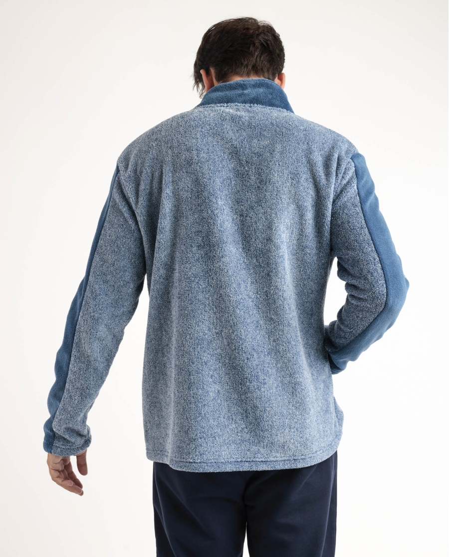 LOIS Bata Manga Larga Calentita Texan para Hombre AZUL LOIS Bata Manga Larga Calentita Texan para Hombre AZUL