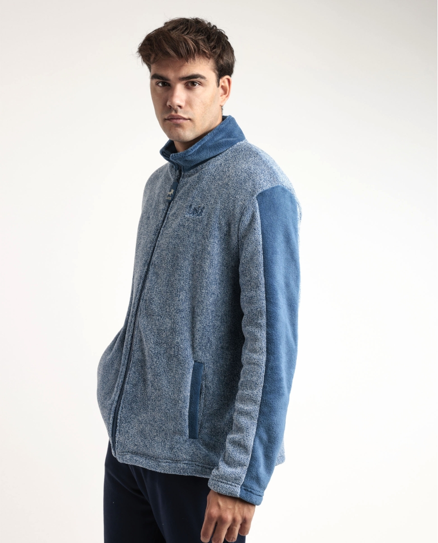 LOIS Bata Manga Larga Calentita Texan para Hombre AZUL LOIS Bata Manga Larga Calentita Texan para Hombre AZUL