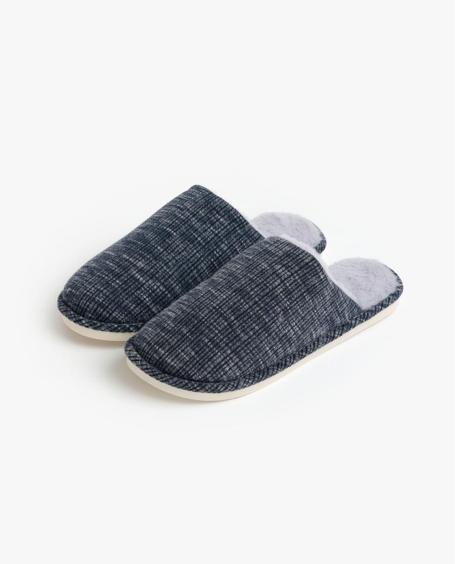 ADMAS Zapatillas De Estar Por Casa Navy Rayas Jaspe para Hombre, (Caja 6 unidades) SURTIDO ADMAS Zapatillas De Estar Por Casa Navy Rayas Jaspe para Hombre, (Caja 6 unidades) SURTIDO