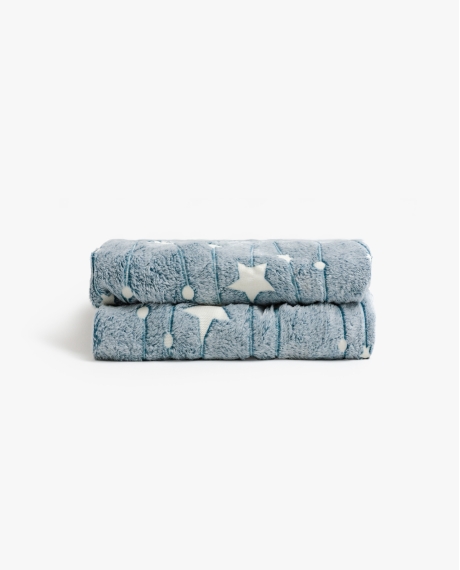 ADMAS Manta Estrellas Glow In The Dark AZUL 2