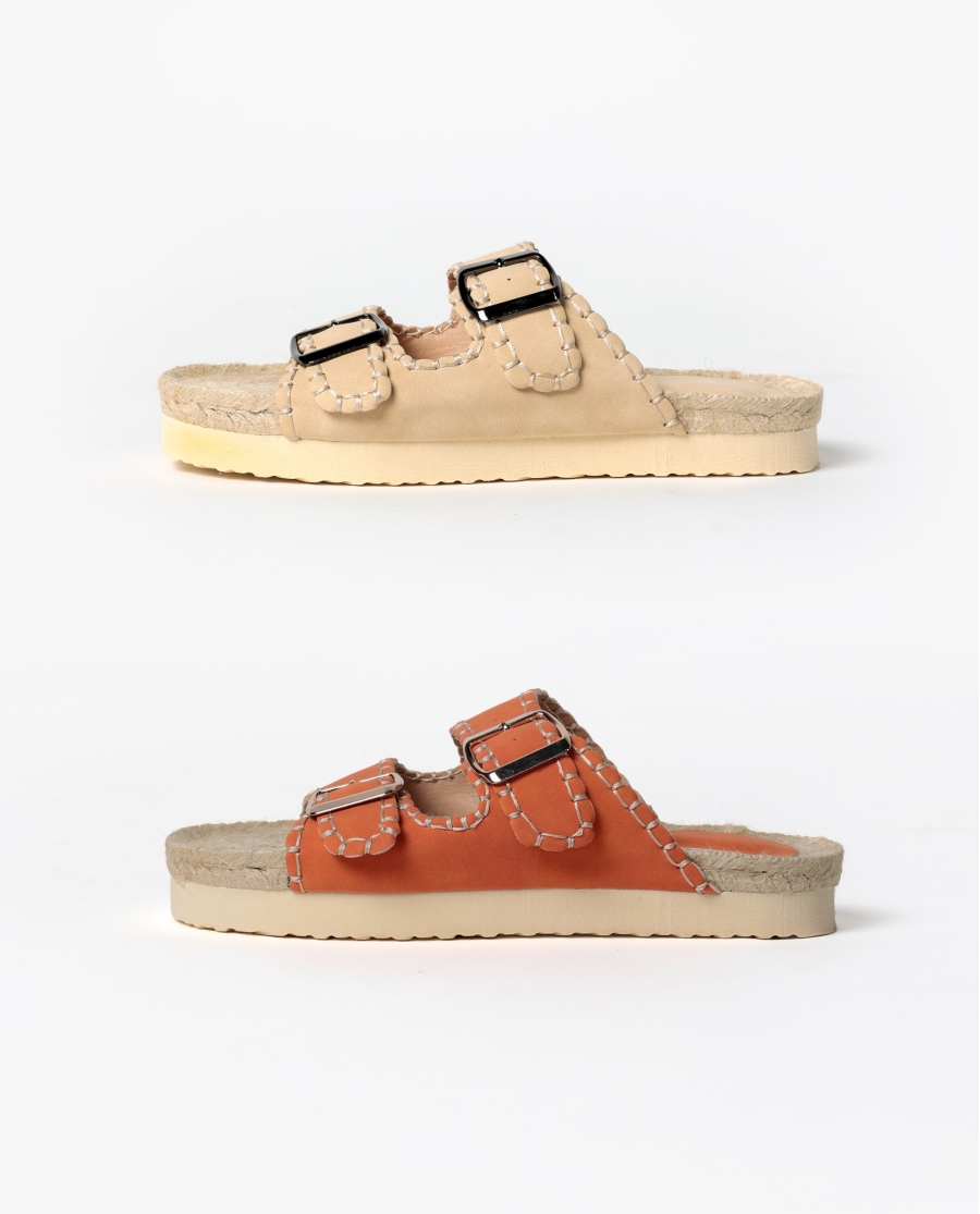 ADMAS Sandalias Hebillas para Mujer, (Caja 6 pares) SURTIDO