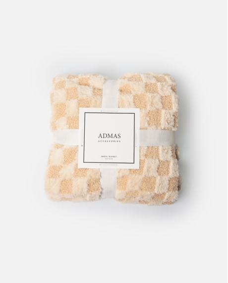 ADMAS Manta Doble Cara Terry Rabbit BEIGE