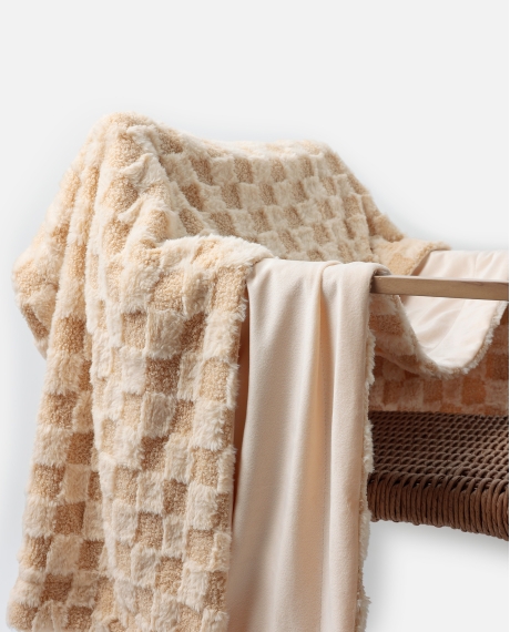 ADMAS Manta Doble Cara Terry Rabbit BEIGE 2