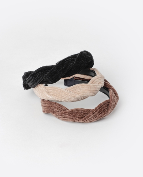 ADMAS Diadema Luxury Braid para Mujer (Caja 6 unidades) SURTIDO