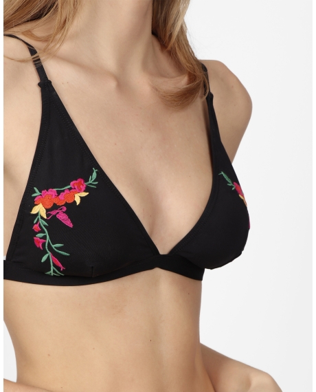 ADMAS Bikini Triangulo Manila para Mujer NEGRO 2