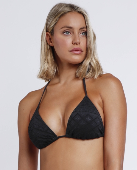 ADMAS Bikini Triángulo Copa Costa Bella para Mujer NEGRO 2