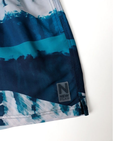 ADMAS Bañador Glaciar para Hombre AZUL 2